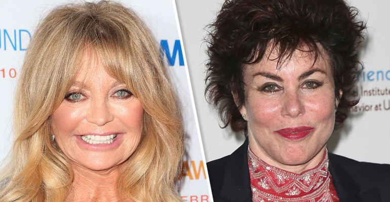 What do Ruby Wax and Goldie Hawn have in common … apart from being American and famous?