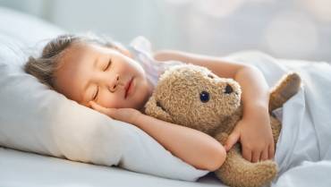 Do you wish your young child would sleep like this?