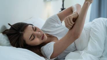 Does itching skin disturb your sleep?